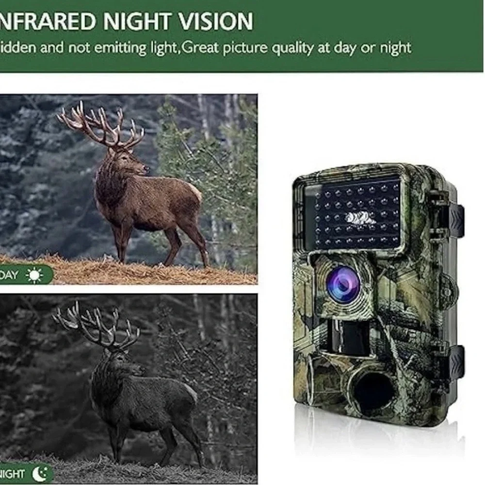 Haza Trail Camera 58MP 2” Huge Screen HD Game Hunting Camera with Night Vision